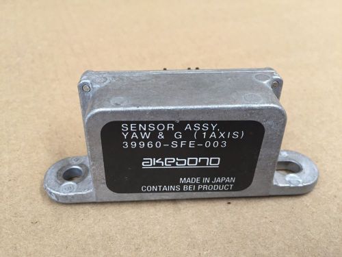 05 acura tl manual skid control yaw rate sensor akebono 39960-sfe-003 stability