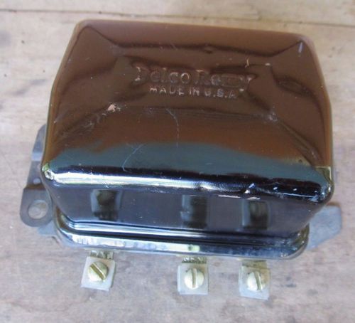 Nos 1957 1958 ? impala corvette voltage regulator gm 1119261 delco remy d626 7c