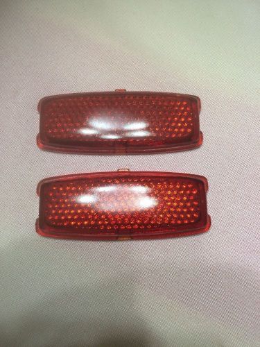 Glass stop &amp; tail lamp lens 1941-1948 chevrolet t-335 5937794