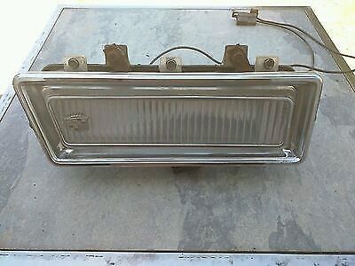 1968 cadillac deville front driver fender corner marker light/turn signal &amp; trim