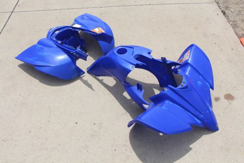 Yamaha yfz450 fenders plastics body front rear yfz 450 2004-2008 blue z-90