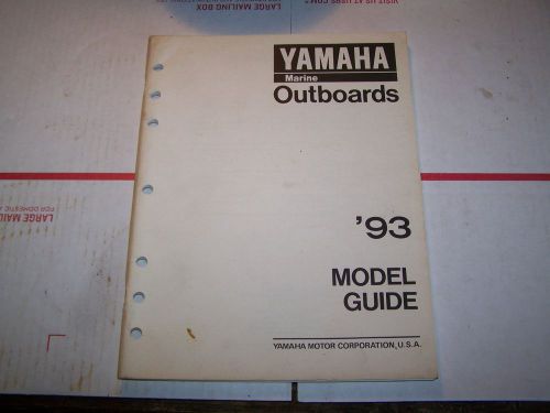 1993 yamaha outboard engine model guide