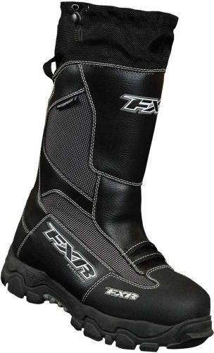 New fxr-snow excursion insulated boots, black, mens us-6.5/womens us-8.5/eur-39