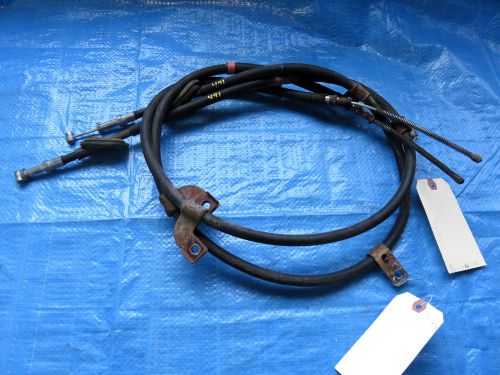 06 07 subaru impreza wrx emergency parking e brake cables driver passenger oem