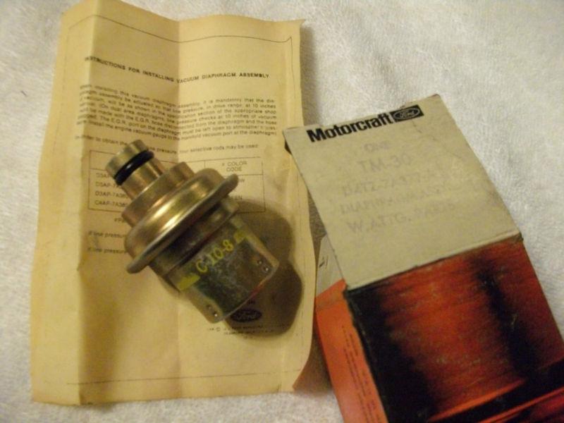 1974 74 ford nos transmission modulator valve   tm-30     d4tz-7a377-a   yellow 