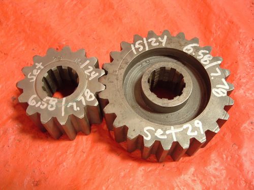 Quick change gear set 29 6.58 7.78 10 spline coleman magnum quarter master afco