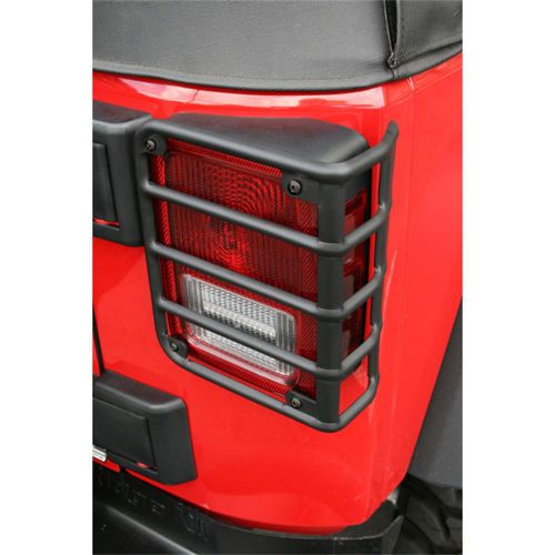 Tail light guard-euro guard kit rugged ridge 11226.02 fits 07-16 jeep wrangler