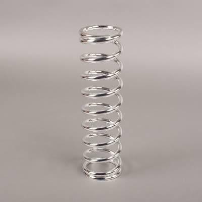 Afco racing coil-over spring chrome 2.625" inside dia 8" length 400 lbs./in. ea