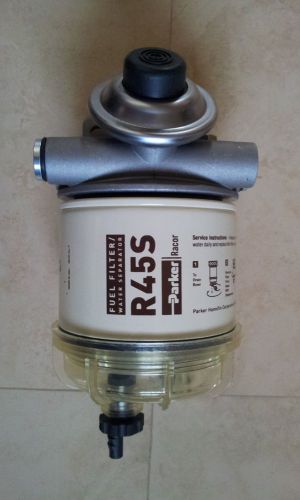New diesel fuel filter water separator equivalent to racor 445rs 445r 2 micron