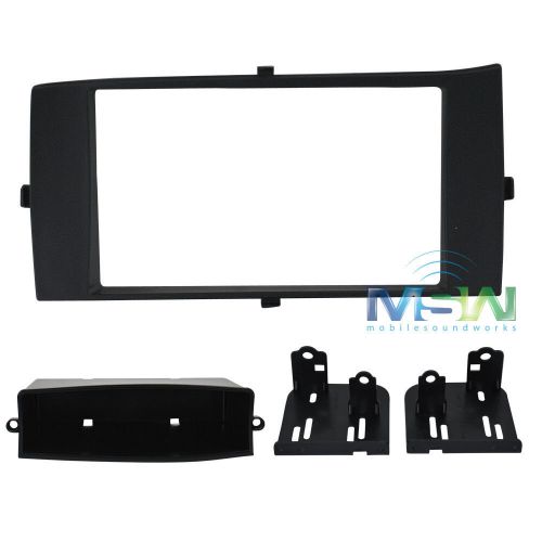 *new* scosche ta2114b 2-din dash install kit for 2012-up toyota prius c ta2114-b