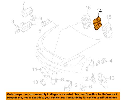 Nissan oem electrical-controller 284b7jk00a