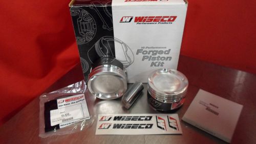 Wiseco pistons for mitsubishi 4g63 7bolt k548m87ap dsm 080 over