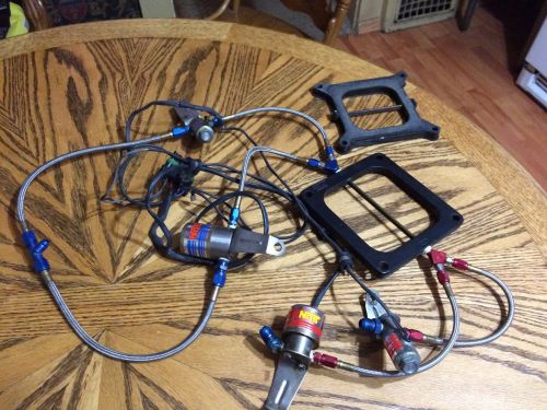 N.o.s nitrous progressive controller and plates solenoids dual stage