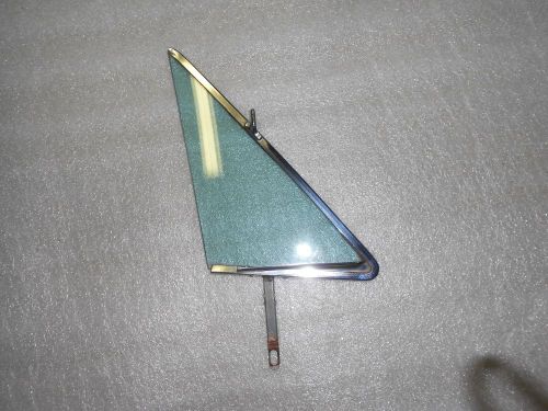 1963-64 gm full-size convertible vent window r/side beautiful chrome!! oem gm!