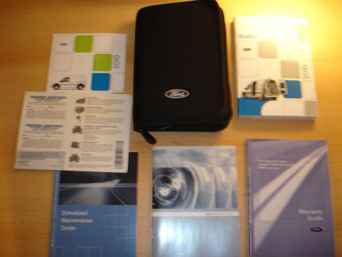 2010 ford connect owners manual with case &amp; various supplements