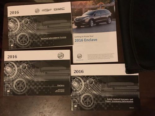 2016  buick enclave   owners manual