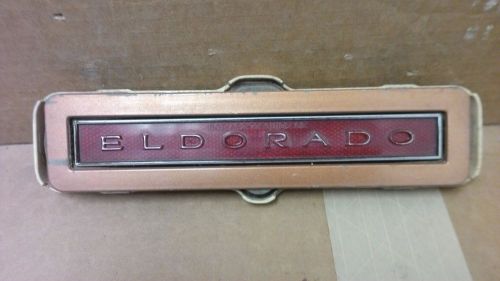 72&#039; - 78&#039; cadillac eldorado rear side marker light  oem