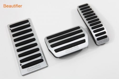 For porsche cayenne accelerator  brake pedals 3pcs/set no-drilling at