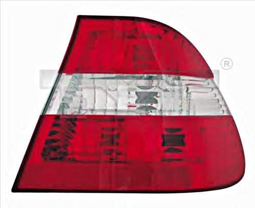 White tail light rear lamp left fits bmw e46 sedan 2001-2005 lci