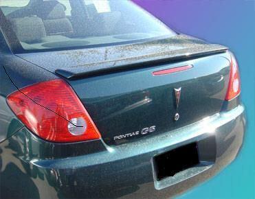 Painted pontiac g6 4dr factory style spoiler 2005-2010