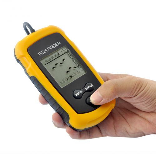 Fish finder - fish locator with sonar sensor