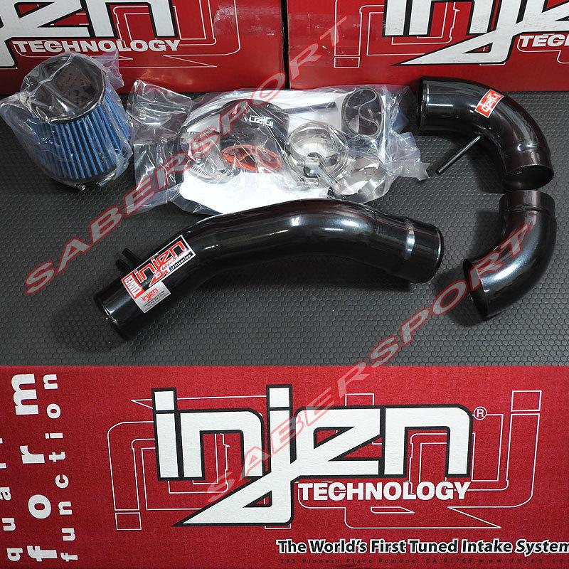 "in stock" injen sp cold air intake for 2004-2008 tiburon 2.0l 4cyl +8hp black