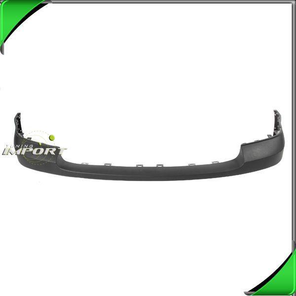 07-12 sierra pickup front bumper cover upper pad plastic fascia cover raw black