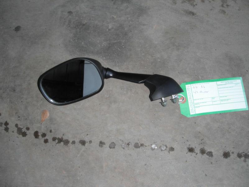 07 yamaha yzf r6 left side mirror