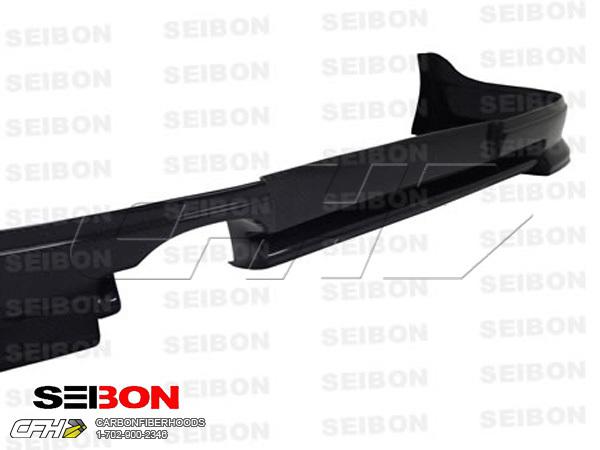 Seibon carbon fiber cw-style carbon fiber rear lip subaru impreza, wrx, sti 04-0