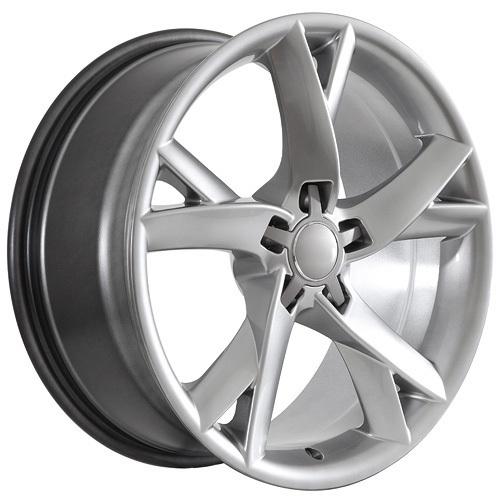 18" audi s4 s6 a4 a6 a8 silver wheels rims