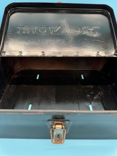 Rare honda hondaline atc250es big red  front rack storage tool box atc 250 es