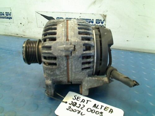 Alternator seat altea xl (5p5) mpv 1.9 tdi (bxe) 2007 06f903023f-