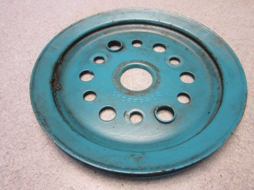 3755820 omc chevy v8 stern drive crankshaft pulley