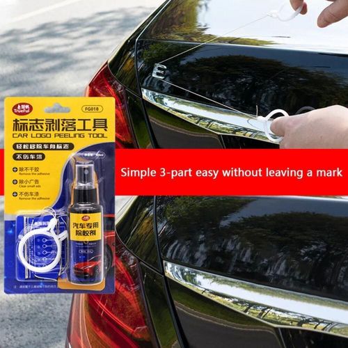 Car adhesive remover car logo peeling tool remove quickly without hurting new