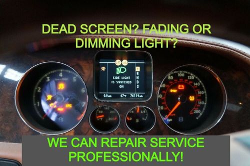 Bentley continental 2005-2010 speedometer cluster instrument repair service