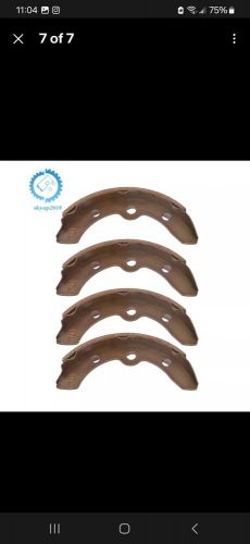 Golfcart brake shoes ezgo 1982-1986 gas or elec 1011433 also hd &amp; clubcar 81-94