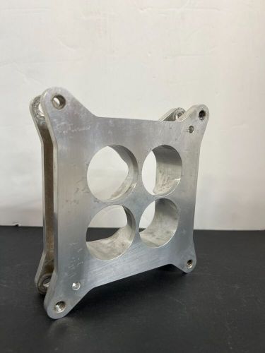 Billet angled tapered gaerte holley carb spacer late model modified ump usra imc