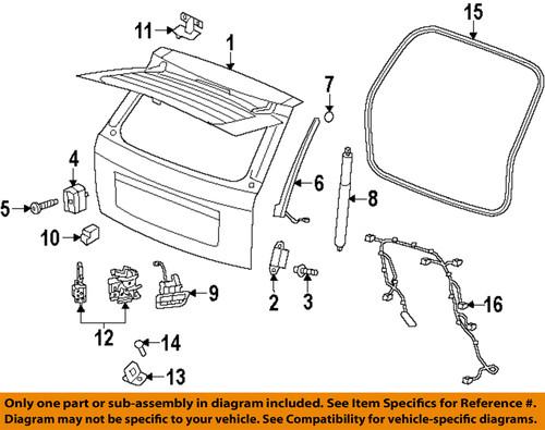 Jeep oem 68083081aa lift gate-switch