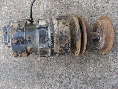 24vdc jahco aircraft starter motor jh-4 w winch pulley/relay -jack &amp; heintz- vtg