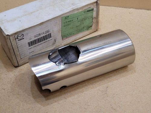 Mazda 2 mazda 6  5hb sdn left muffler extension trim pipe g22bv4250 new genuine