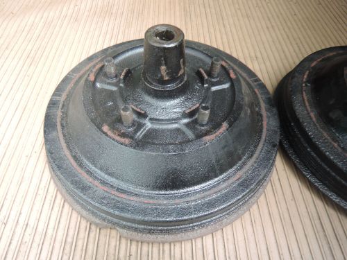 Ford used pair of brake drums 48-112.6 1935 ford v8