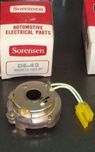 Vintage sorensen distributor magnetic pick-up #de42; fits 1981-88 various g.m.