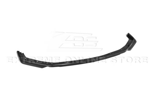 For 24-up ford mustang | performance pack carbon fiber front bumper lip splitter