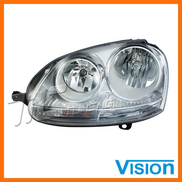 05-10 volkswagen jetta mk5 driver left l/h side head light lamp assembly new