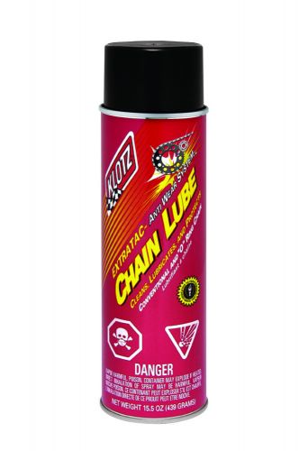 Klotz hi-performance chain lube - 16 oz. aerosol kl605