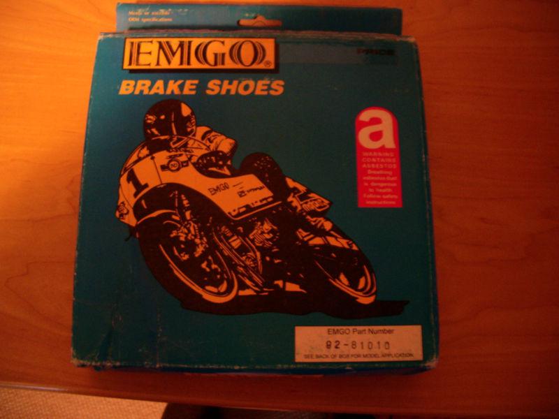 Nos shoes triumph 500/650/trident 47-70 rear bsa 3&5/47-68 front 