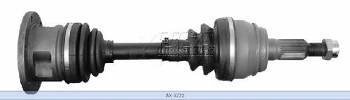 Usa industries ax-6722 cv half-shaft assembly-reman cv joint half shaft