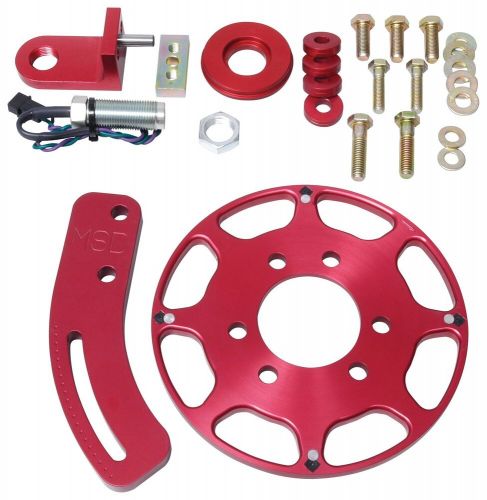 Msd crank trigger kit chevy small block 7&#034; balancer non-magnetic pickup