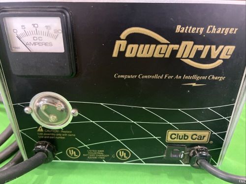 Club car powerdrive battery charger 48v 48 volt 17amp golf cart