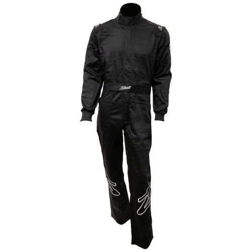 Zamp r010003m zr-10 driving suit sfi 3.2a/1 - single layer  black/white - medium